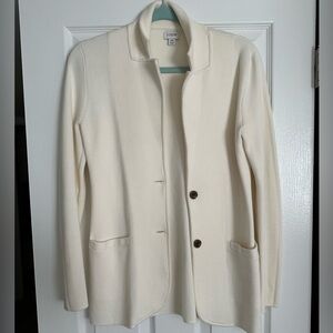 J crew sweater blazer